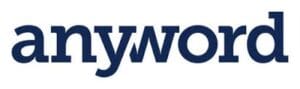 Anyword AI tool logo for marketing copy creation
